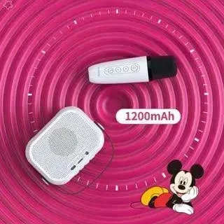 Disney Lotso Mickey Minnie Wireless Microphone Karaoke Speaker