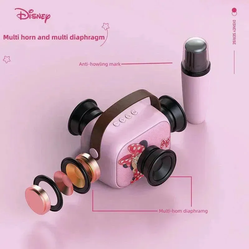 Disney Lotso Mickey Minnie Wireless Microphone Karaoke Speaker