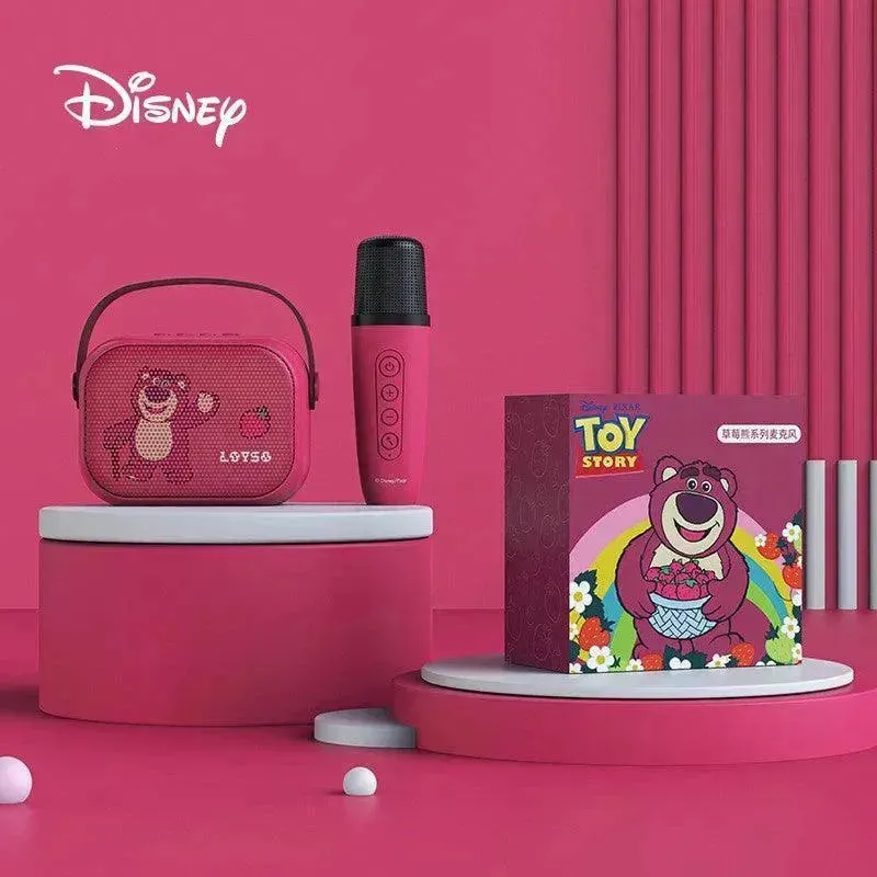 Disney Lotso Mickey Minnie Wireless Microphone Karaoke Speaker