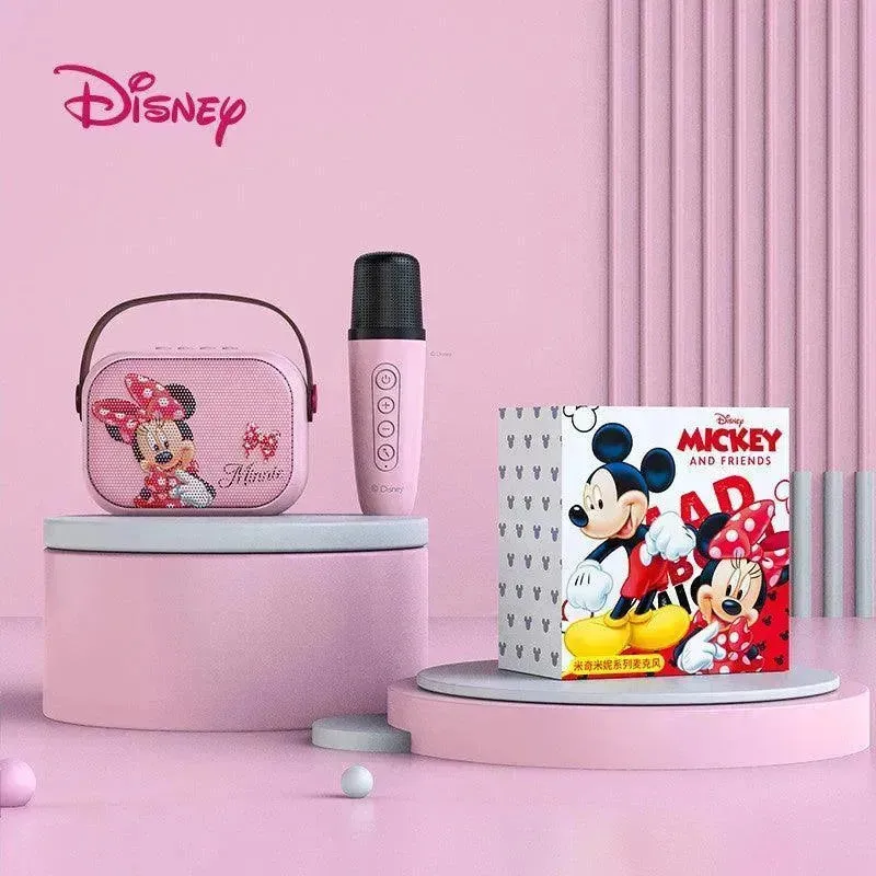 Disney Lotso Mickey Minnie Wireless Microphone Karaoke Speaker