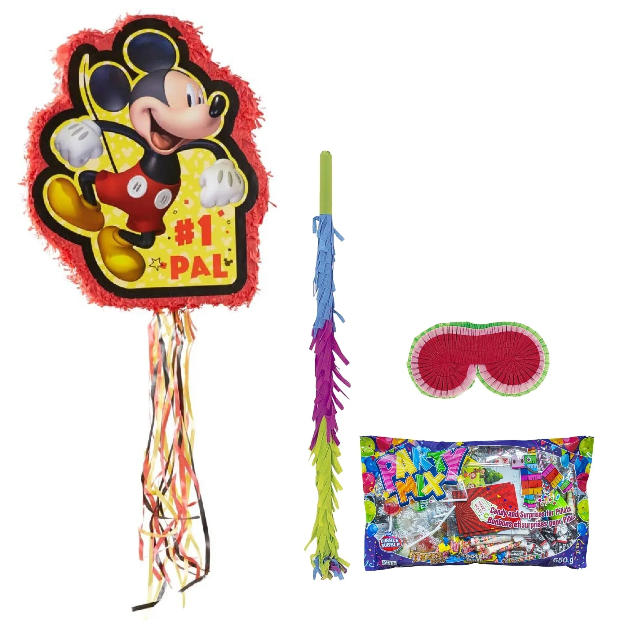 Disney Mickey Mouse Piñata Birthday Party Kit