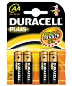 Duracell Battery AA x4