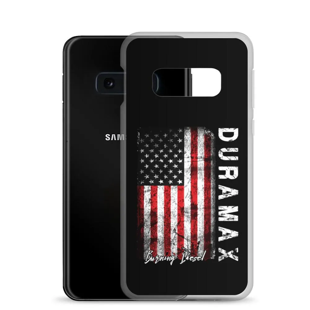 Duramax American Flag Protective Samsung Phone Case