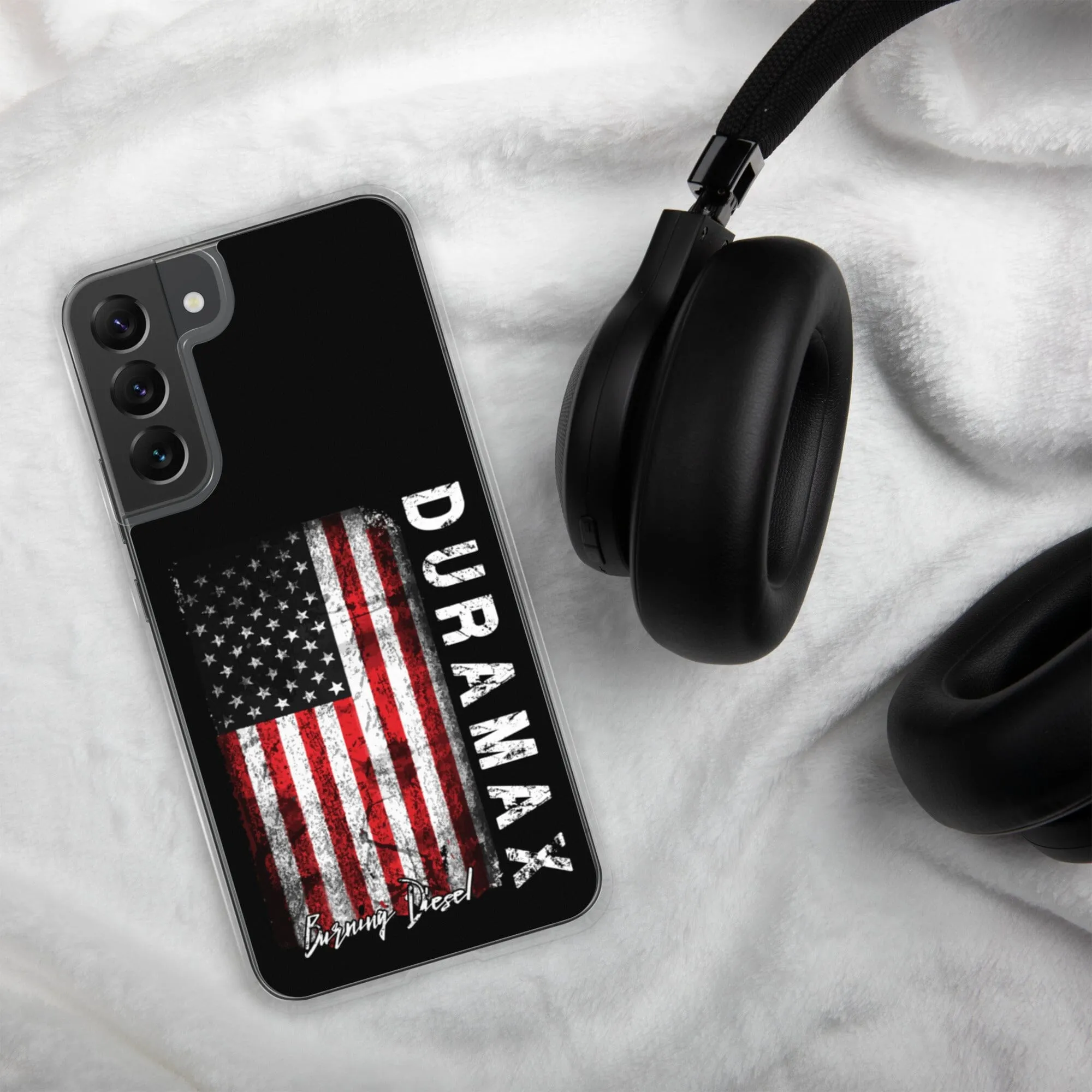 Duramax American Flag Protective Samsung Phone Case