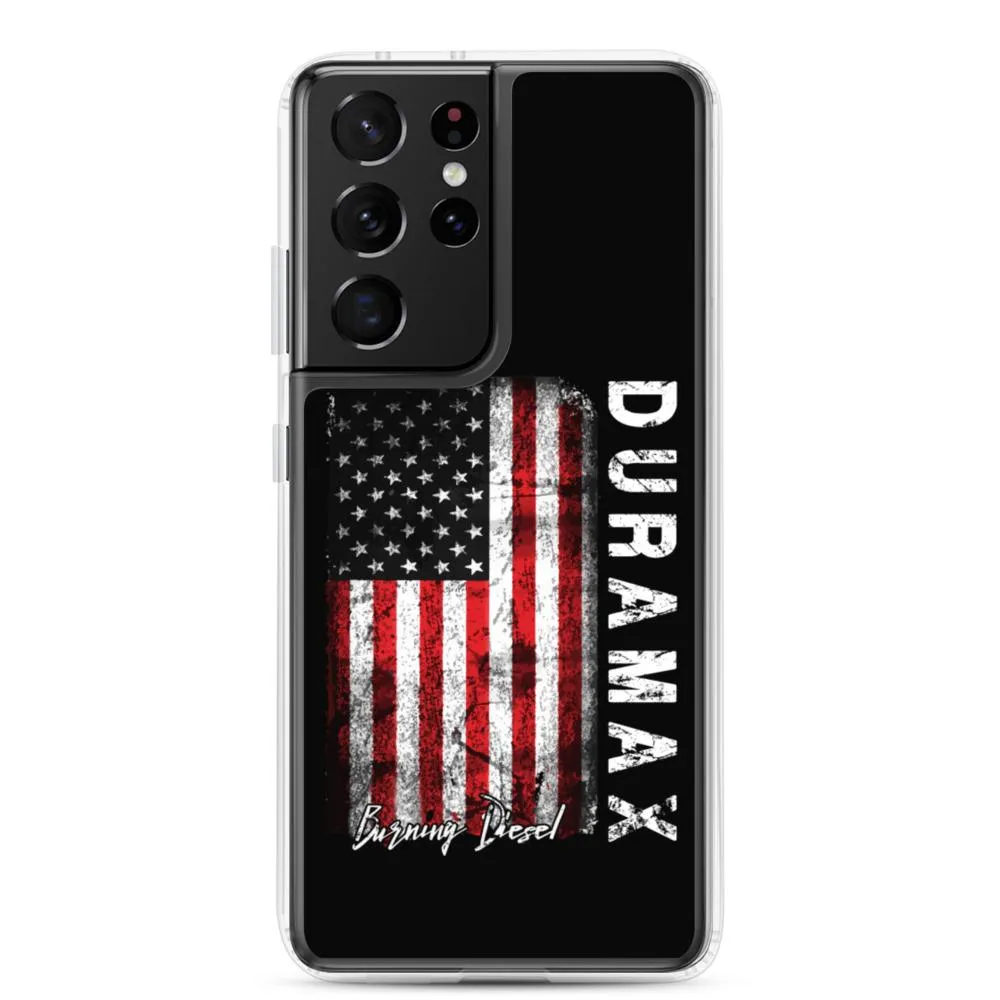 Duramax American Flag Protective Samsung Phone Case