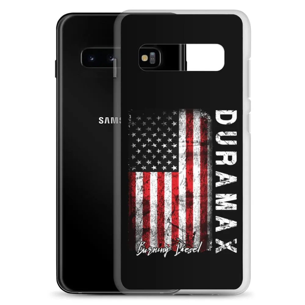 Duramax American Flag Protective Samsung Phone Case