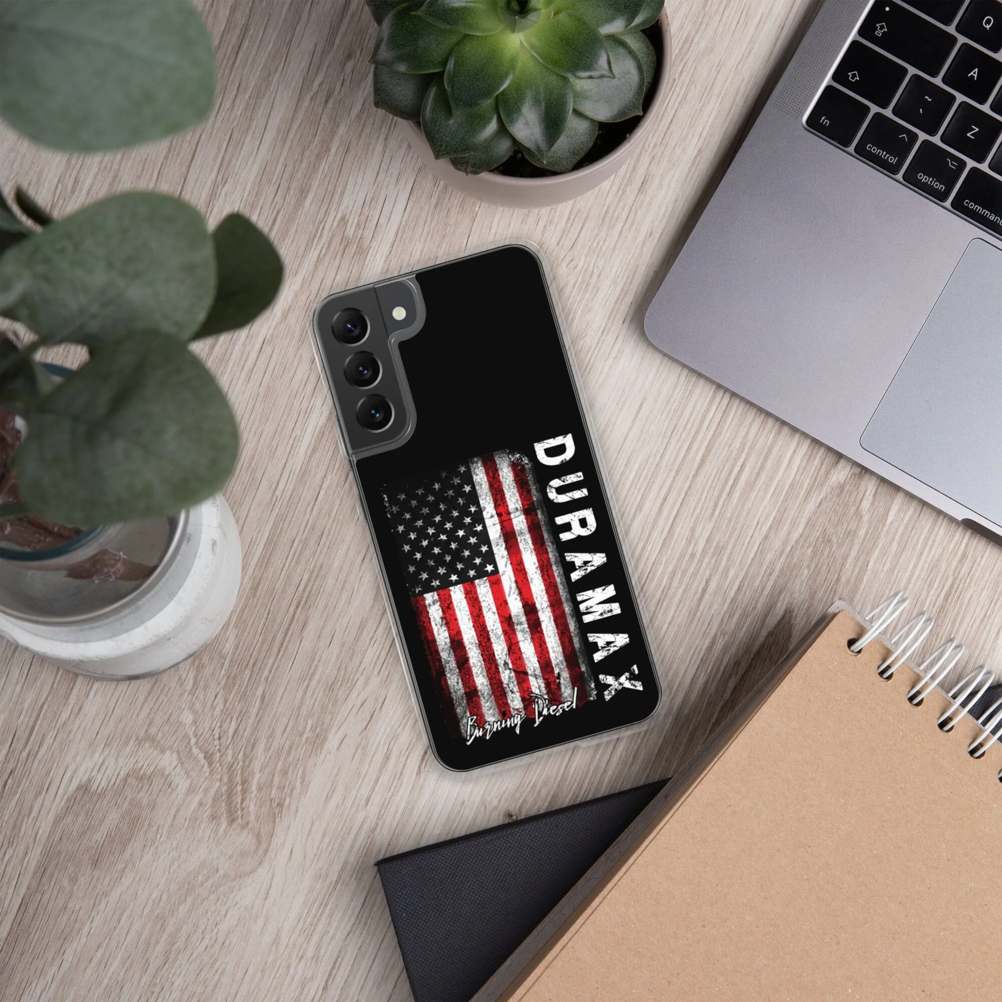 Duramax American Flag Protective Samsung Phone Case