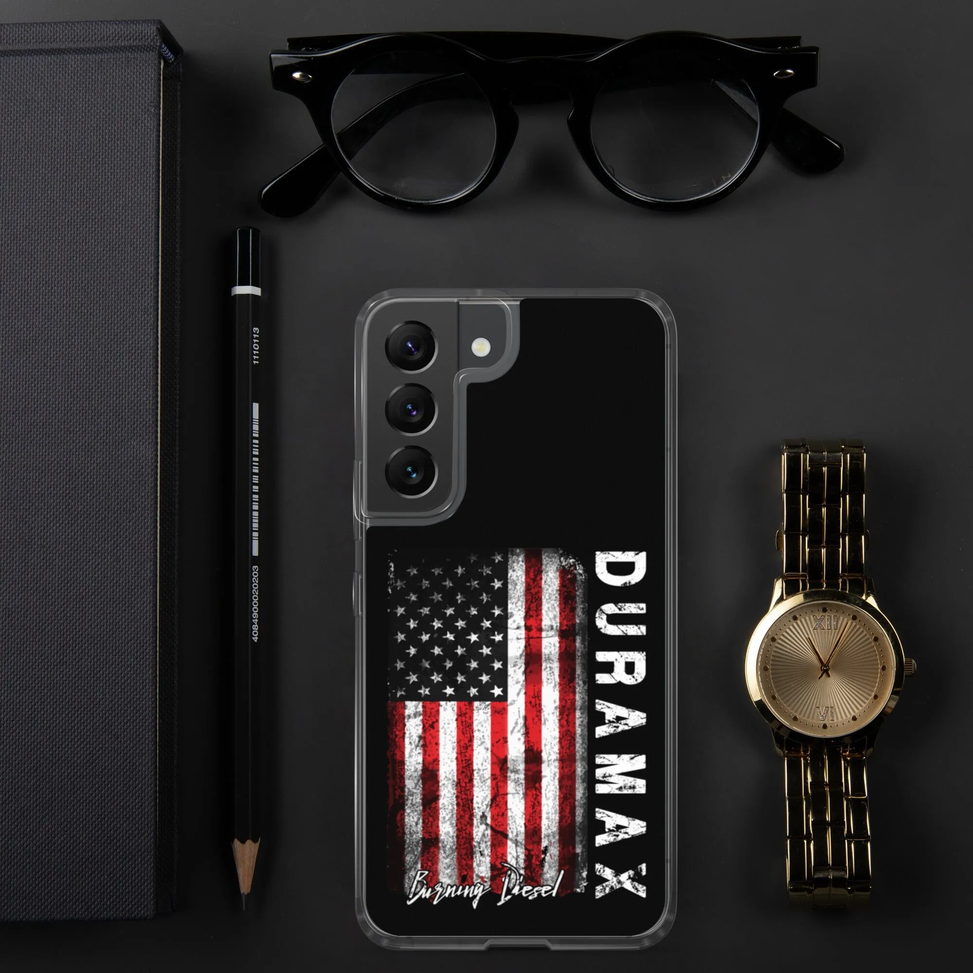 Duramax American Flag Protective Samsung Phone Case