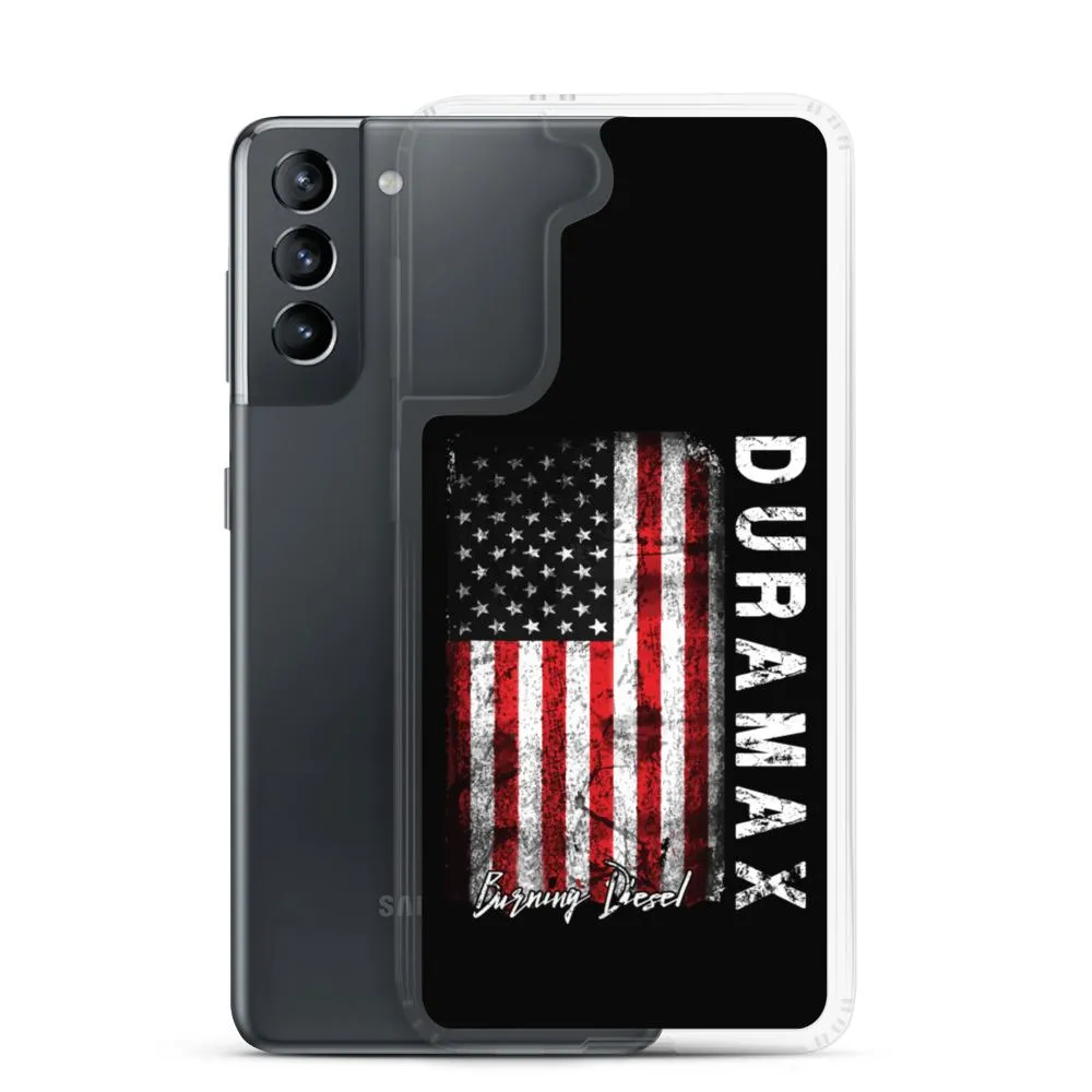 Duramax American Flag Protective Samsung Phone Case