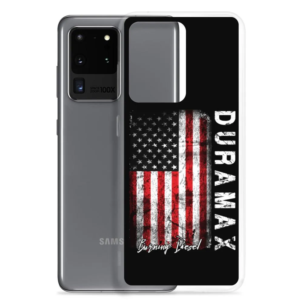 Duramax American Flag Protective Samsung Phone Case