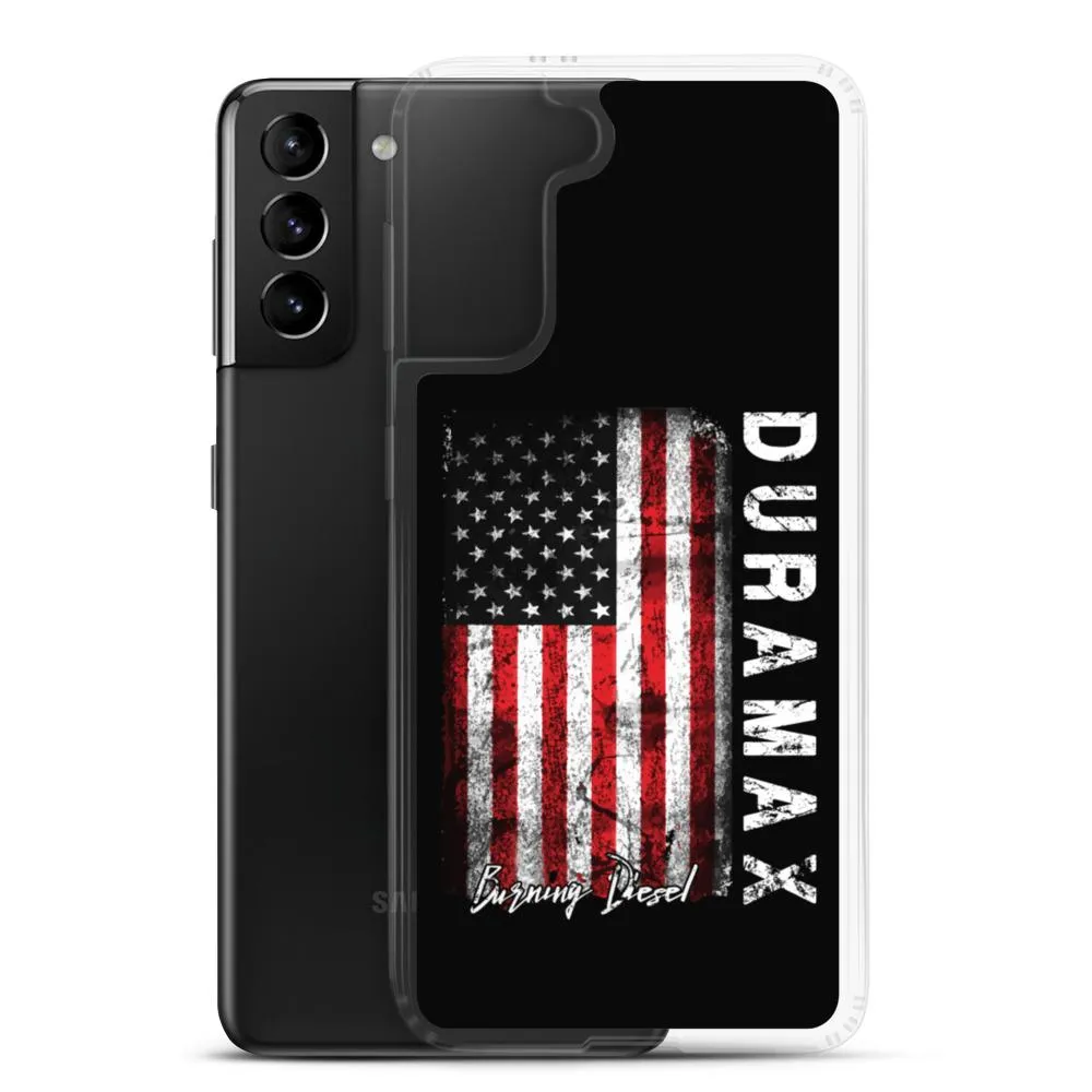 Duramax American Flag Protective Samsung Phone Case