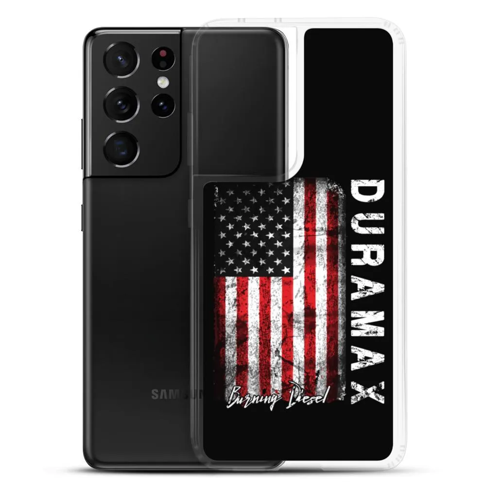 Duramax American Flag Protective Samsung Phone Case