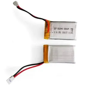 F2/F2C Black Aviax 3.7V 650mAh 25C Lipo Battery(2 PCS), Spare NO.GP009