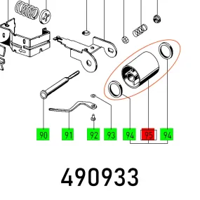 Festool, Adjusting Roll Et-Teil Bs 105 E, FES490933