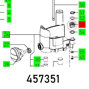 Festool, Adjusting Wheel Of 1010 Eb, FES457351