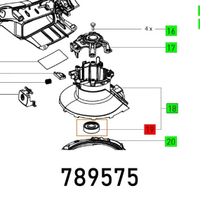 FESTOOL BALL BEARING 6000 DDU-C3 D8S L (NSK) FES789575