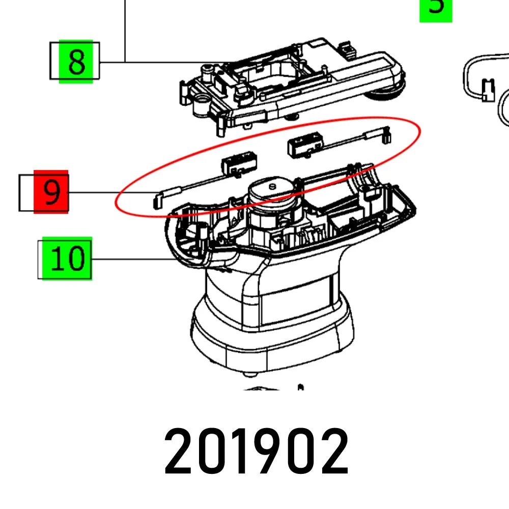 Festool, Brush Holder Rts 400 R 230V, FES201902