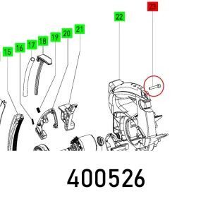 Festool, Ch. Head Screw Din 912-M5X25-8.8, FES400526