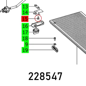 Festool, Ch. Head Screw Din 912-M6X10-8.8, FES228547