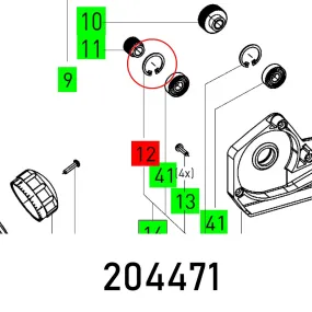 Festool, Circlip Din 472-22X1, FES204471