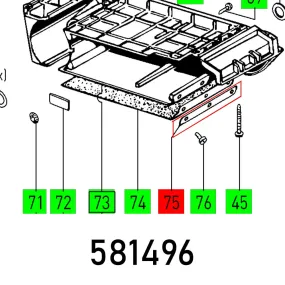 FESTOOL CLAMPING STRIP BS 105 FES581496