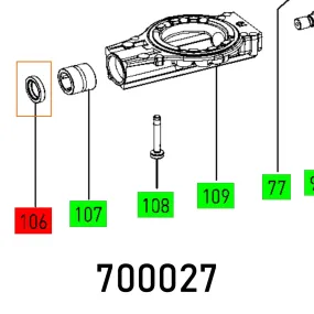 FESTOOL CONICAL NIPPLE SD 12X19X3 INA FES700027