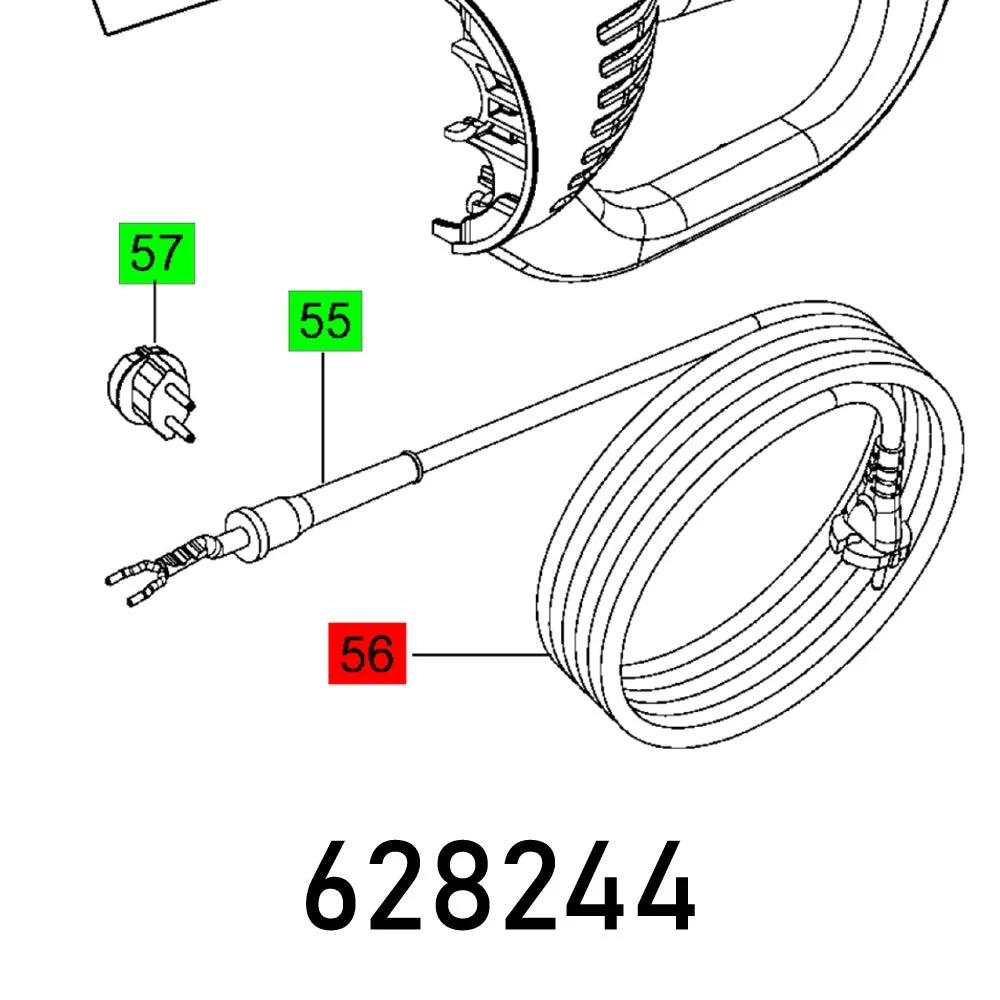 FESTOOL CORD H07 RN-F EURO FES628244