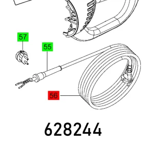 FESTOOL CORD H07 RN-F EURO FES628244