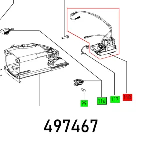 FESTOOL ELECTRONICS DF 700 EQ 230V FES497467