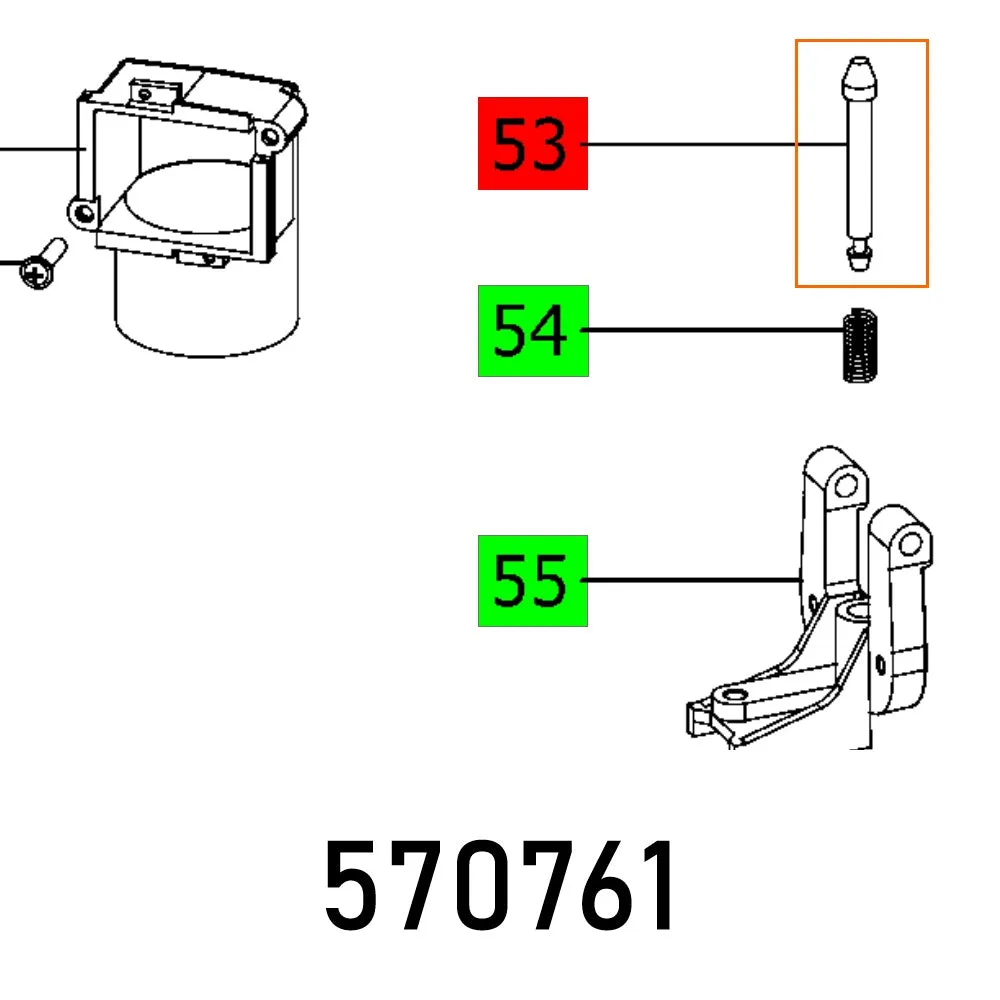 FESTOOL FIXING PIN FES570761