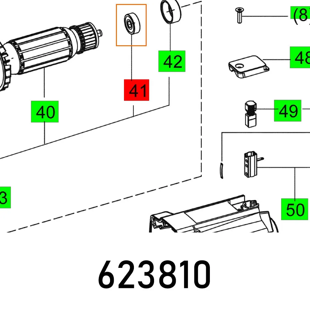 FESTOOL LAGER 627 T1XDD1 MC5 E FES623810