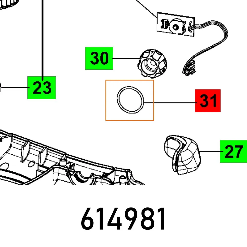 FESTOOL RING 25X2 FES614981