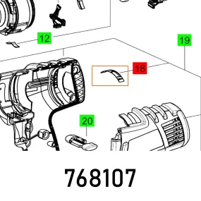 FESTOOL STICKER PDC/DRC FES768107