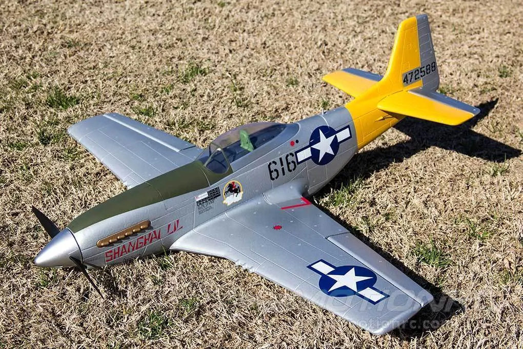 FlightLine P-51D Mustang 850mm (33") Wingspan - PNP