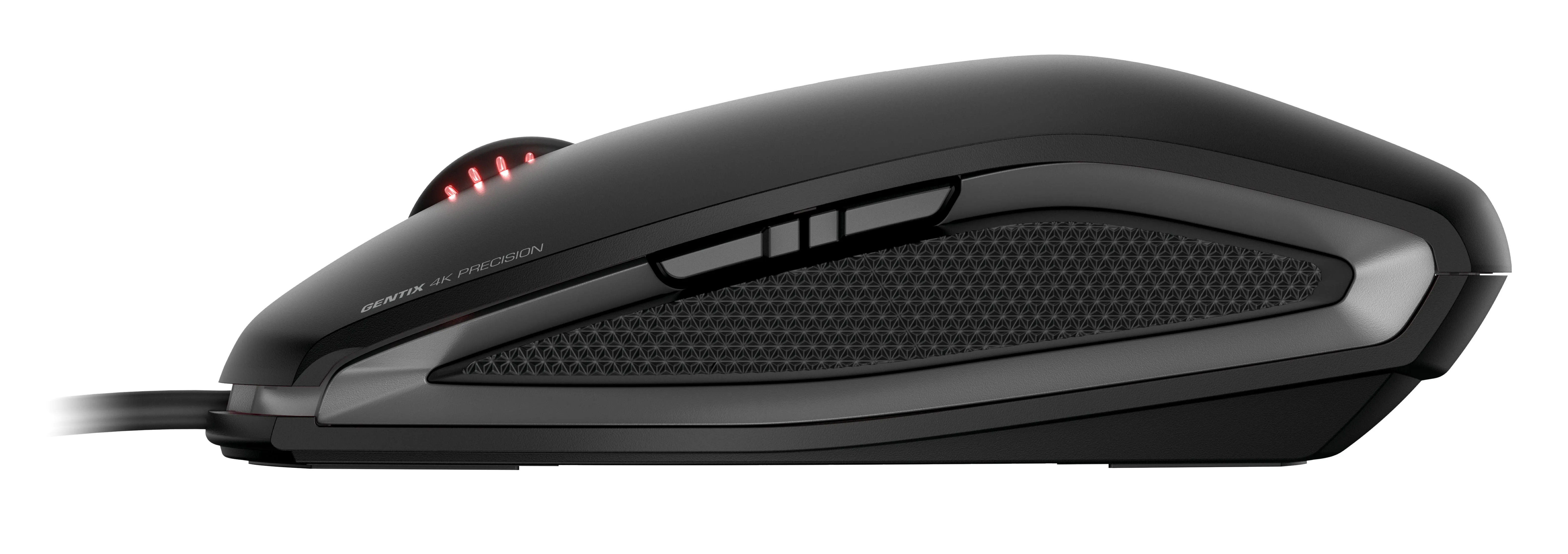 Gentix 4K Corded Usb Mouse Black