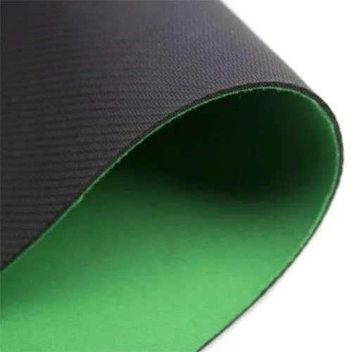 Green Rubber Lined Bottom Poker Table Top with Carrying Case