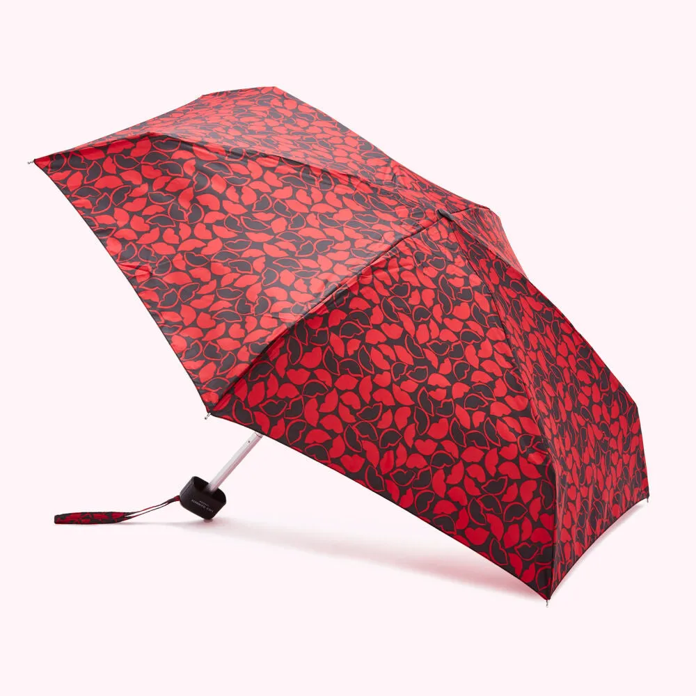 HAND DRAWN LIP UMBRELLA