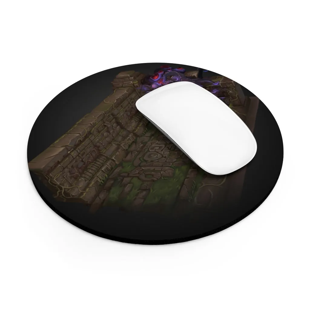 Hand-Painted Environment Art Mouse Pad