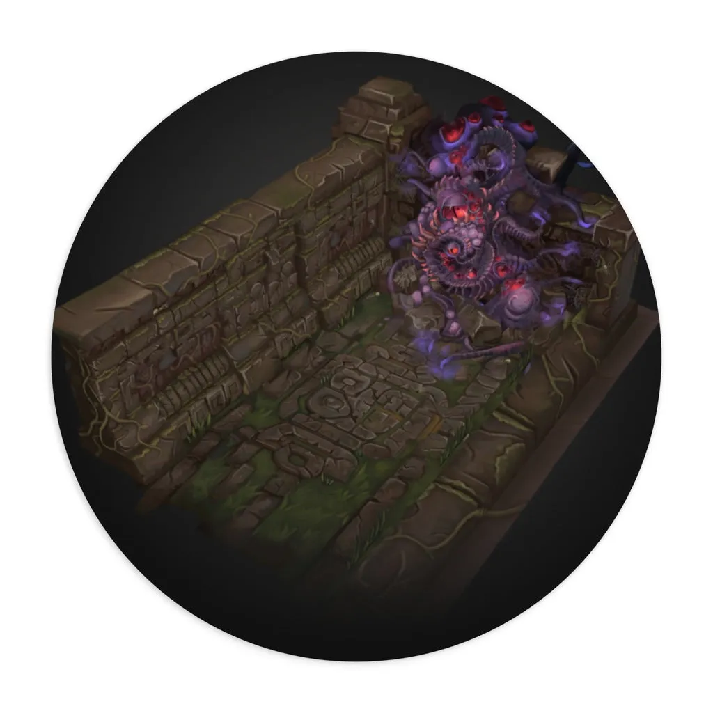 Hand-Painted Environment Art Mouse Pad