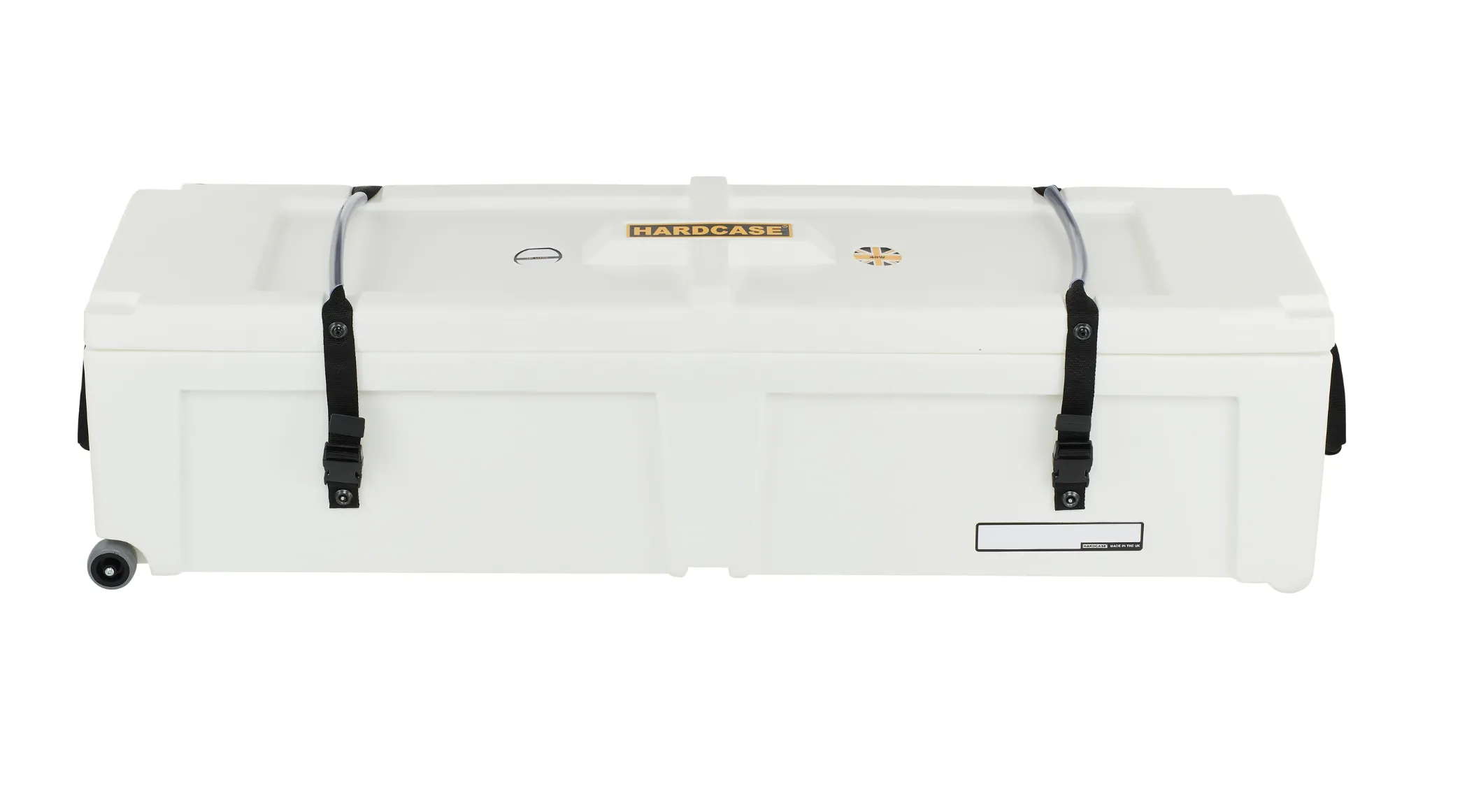 Hardcase HNP40WW 40" Hardware Case w/Wheels (White)