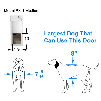 High Tech Power Pet Patio Pet Door (Original and WiFi)