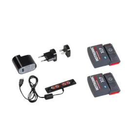 Hotronic XLP 1P BT Power Set-Battery Packs and Recharger