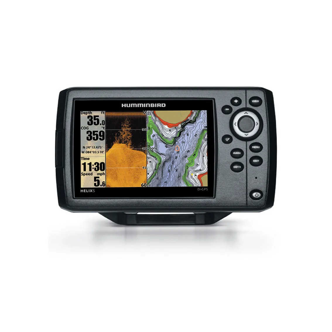 Humminbird HELIX 5 DI GPS Fishfinder/Plotter 5"