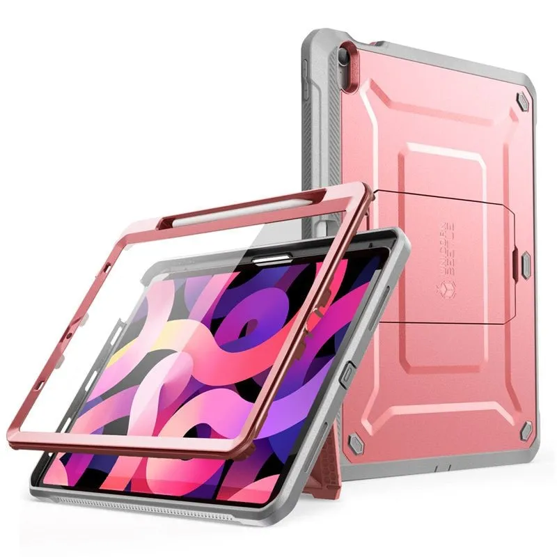 iPad Air 4 Case | 10.9" Full-body Rugged Cover Case WITH Built-in Screen Protector