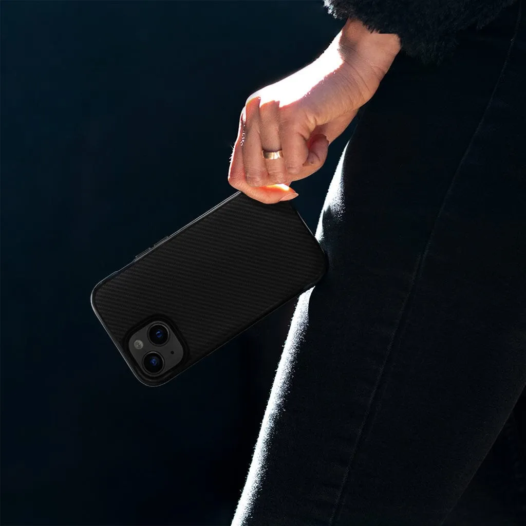 iPhone 15 Aramid Fiber Military-Grade Protective Case