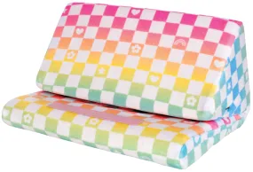 Iscream Ombre Checkerboard Tablet Pillow