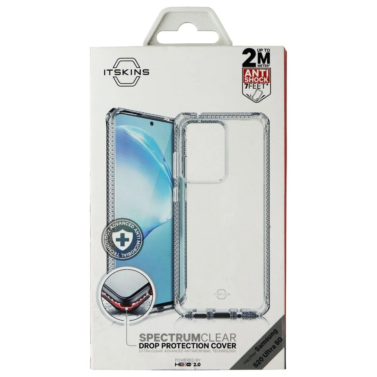 ITSKINS Spectrum Clear Series Case for Samsung Galaxy S20 Ultra 5G