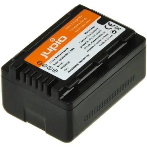 Jupio Panasonic VW-VBT190 Battery (3.6V 2020mAh)