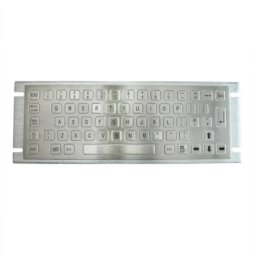 KBS-PC-A Panel Mount Stainless Steel Keyboard