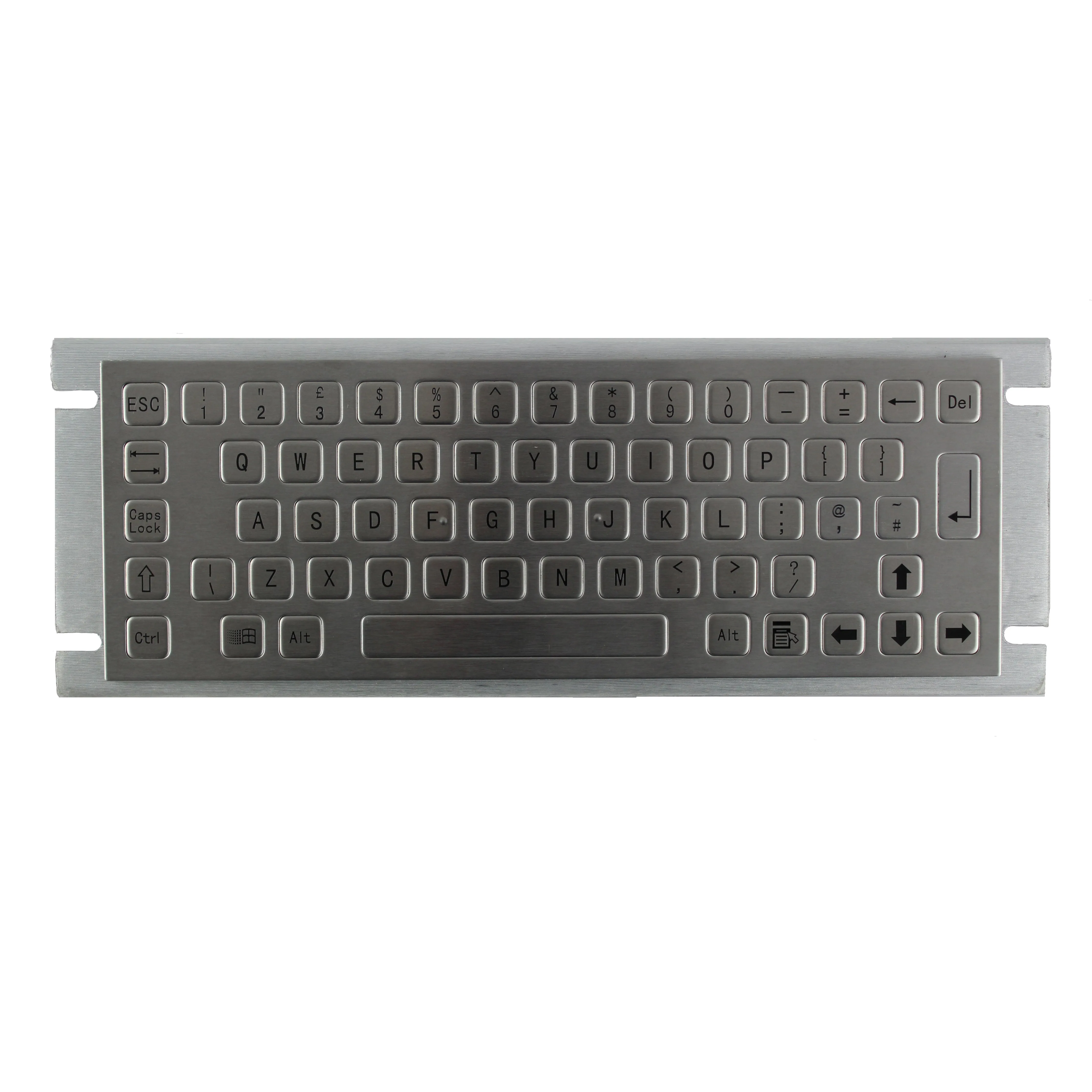 KBS-PC-A Panel Mount Stainless Steel Keyboard